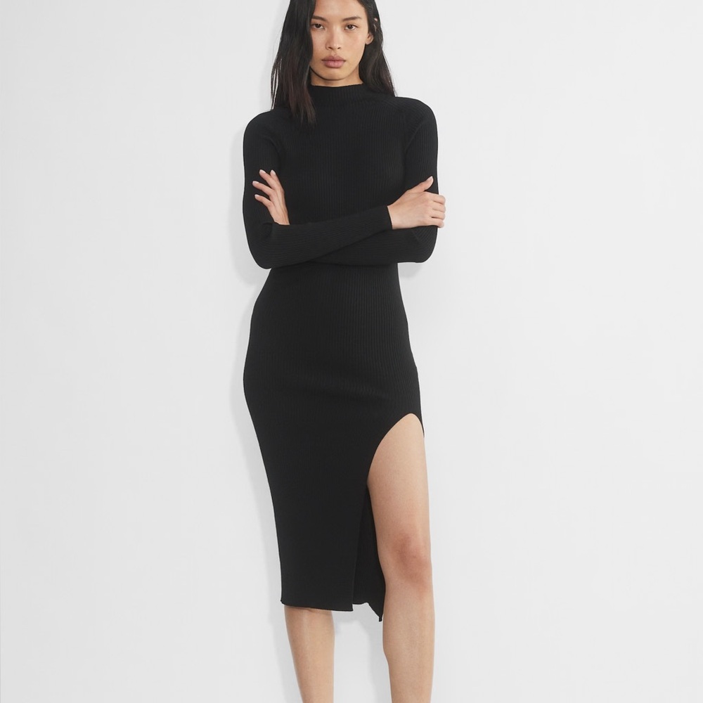 Aritzia Wilfred Long Sleeve Knit Dress